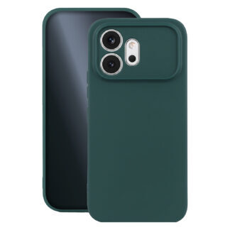 Matt TPU case for Honor 600 forest green