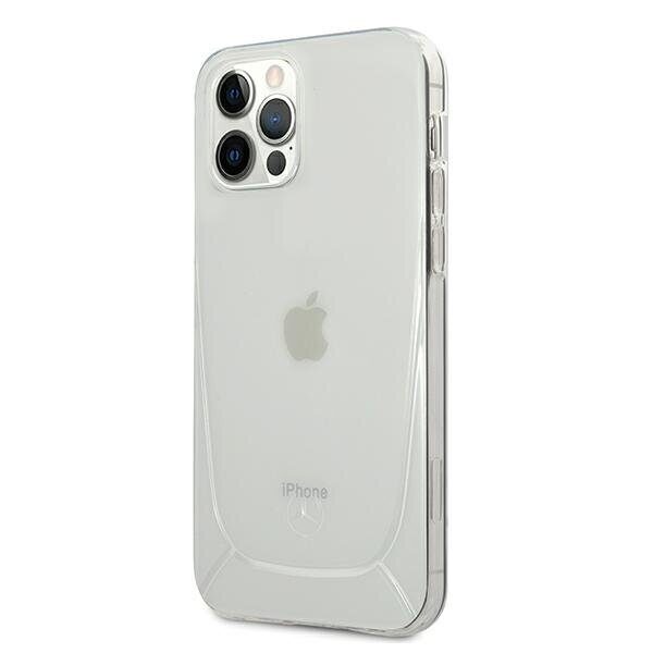 Mercedes Transparent Line Case for iPhone 12 / iPhone 12 Pro - Transparent - imagine 2