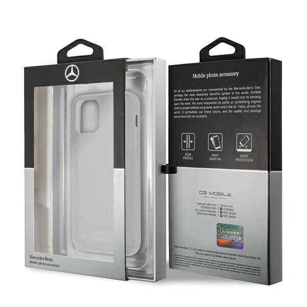 Mercedes Transparent Line Case for iPhone 12 mini - transparent - imagine 7