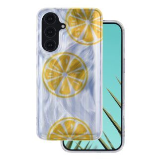 Ultra Trendy Summer case for Samsung Galaxy A26 5G lemon
