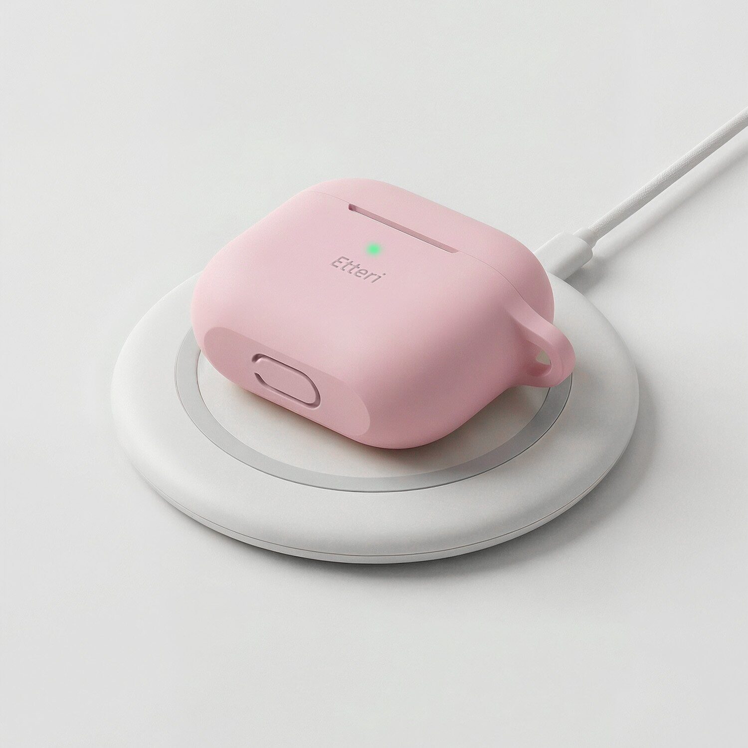 Etteri silicone case for AirPods 3 light pink - imagine 6
