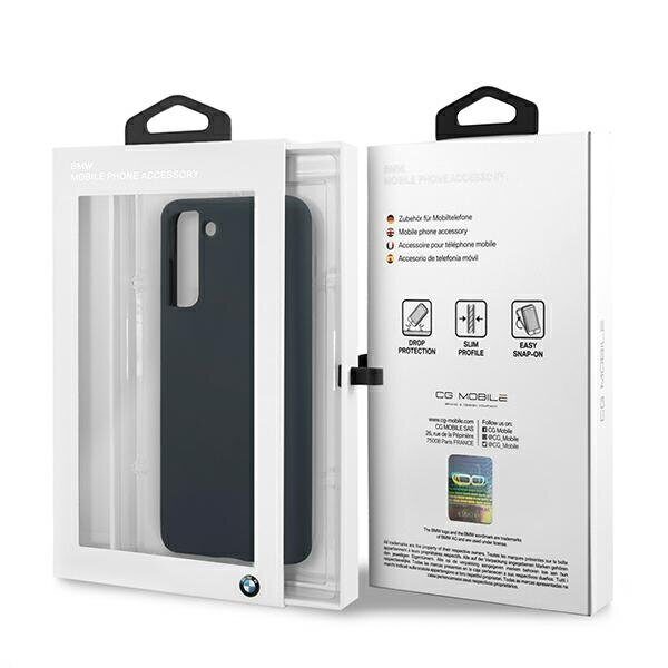 BMW Silicone Signature Case for Samsung Galaxy S21+ - Navy Blue - imagine 8