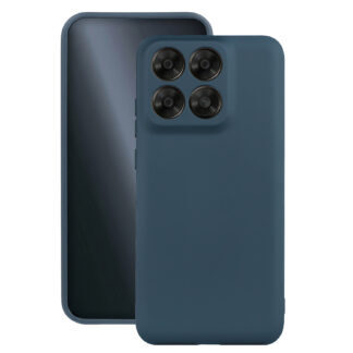 Silicon case for Motorola Edge 70 Fusion dark blue