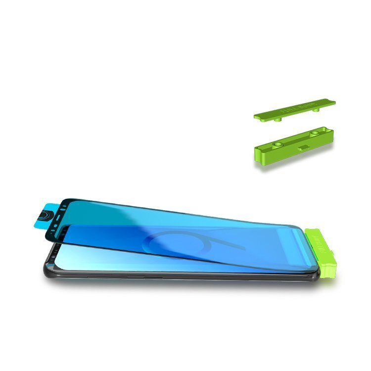 3D Edge Nano Flexi Glass Hybrid Full Screen Protector with frame for Xiaomi Mi 11 transparent - imagine 3