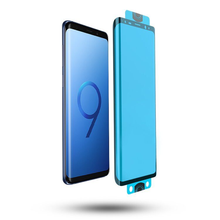 3D Edge Nano Flexi Glass Hybrid Full Screen Protector with frame for Xiaomi Mi 11 transparent - imagine 5