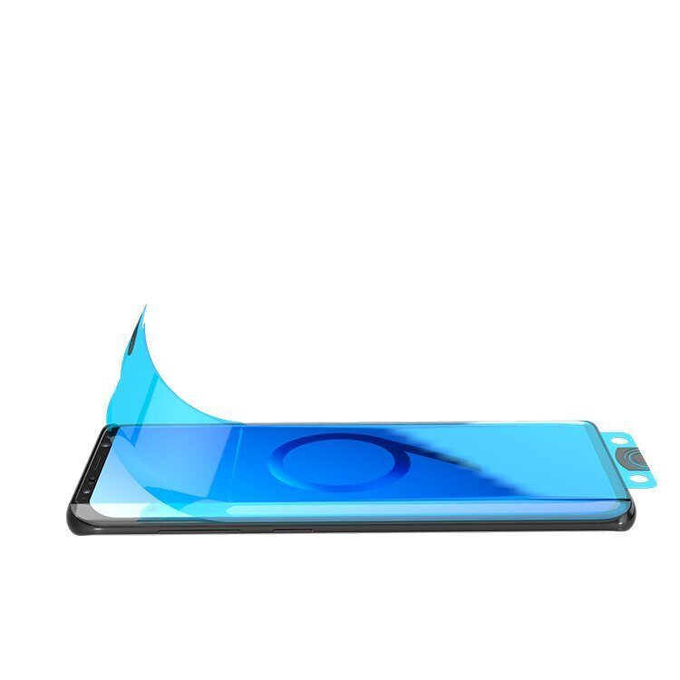 3D Edge Nano Flexi Glass Hybrid Full Screen Protector with frame for Xiaomi Mi 11 transparent - imagine 7