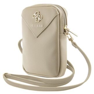Guess bag Zip Triangle 4G beige