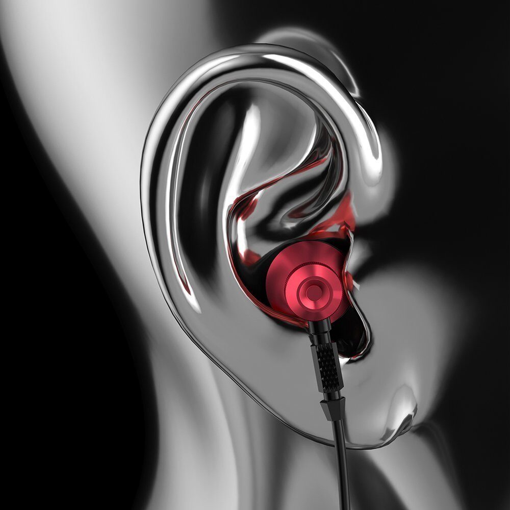 Dudao Metal Wired Earbuds 3.5mm Mini Jack Gray (X2C-Gray) - imagine 4