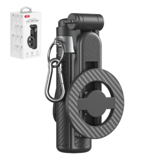 XO selfie stick Bluetooth tripod SS25 black magnetic for MagSafe 64cm