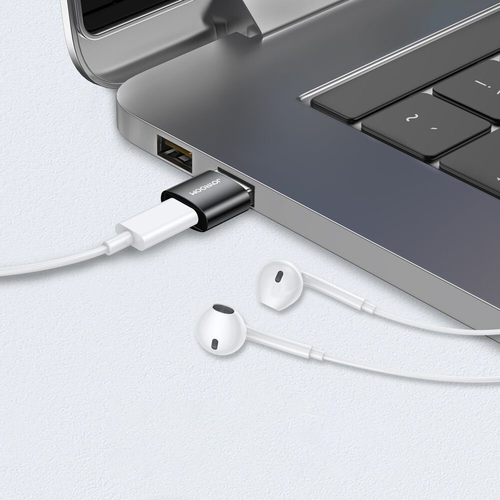 Joyroom adapter from USB Type C (female) to USB (male) 2 pcs. black (S-H152 Black) - imagine 4
