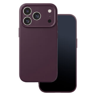 Silicon case for Samsung Galaxy A17 4G / A17 5G / A18 5G dark cherry
