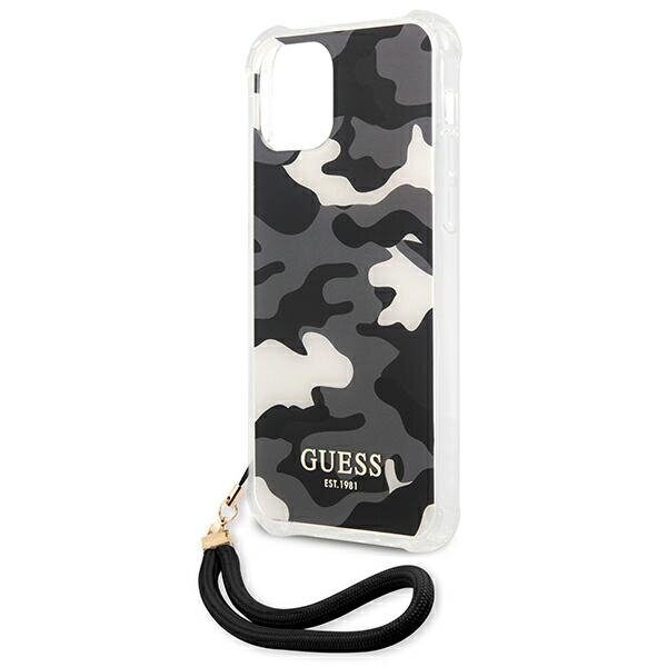 Guess GUHCP12MKSARBK iPhone 12/12 Pro 6.1" black/black hardcase Camo Collection - imagine 6