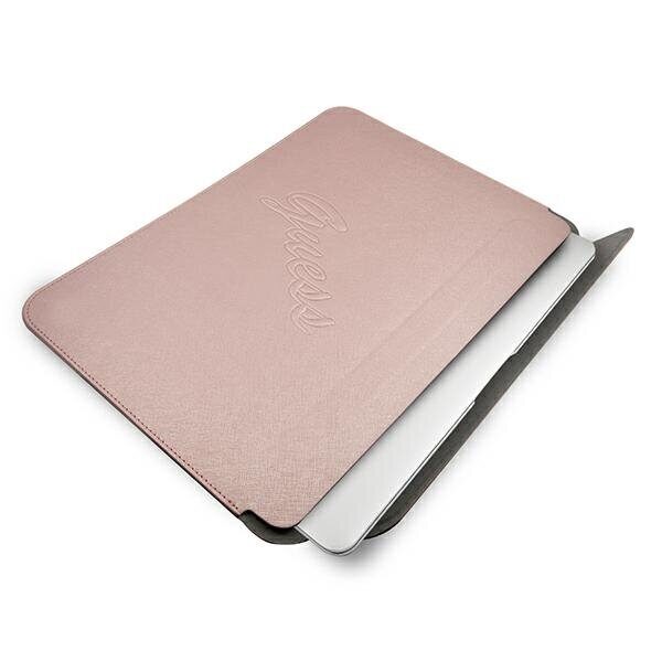 Guess Saffiano Script cover for a 13" laptop - pink - imagine 4