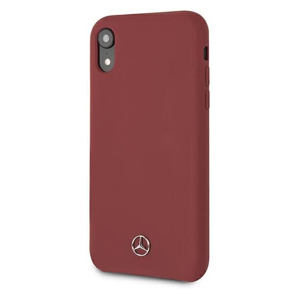 Mercedes Silicone Line iPhone Xr Case - Red - imagine 2