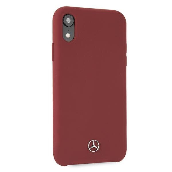 Mercedes Silicone Line iPhone Xr Case - Red - imagine 5