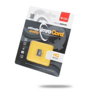 Imro BKT memory card 16GB microSDHC cl. 10 UHS-I