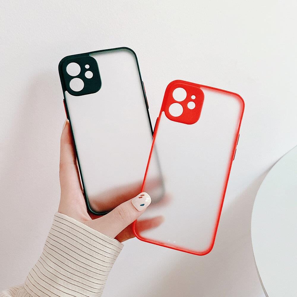 Milky Case silicone flexible translucent case for Samsung Galaxy A72 4G black - imagine 3