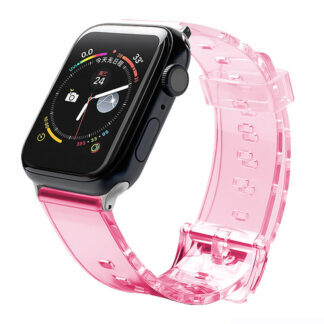 Silicone Strap Bracelet Bracelet Strap Light for Apple Watch 38 / 40 mm - Red