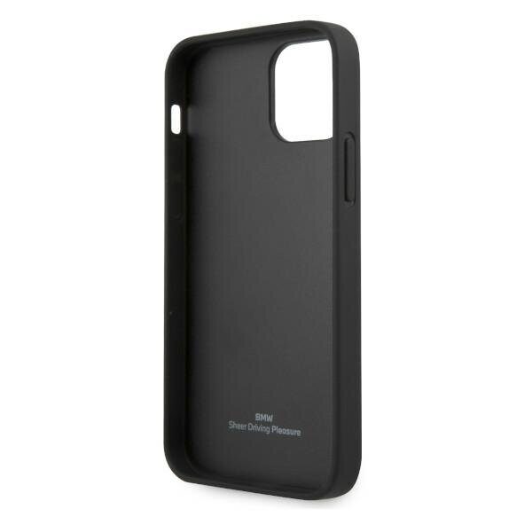 BMW Leather Perforate Case for iPhone 12 Pro Max - Black - imagine 7