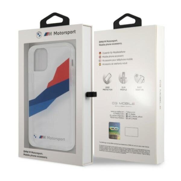 BMW Motorsport Tricolor Case for iPhone 12 Pro Max - Transparent - imagine 8