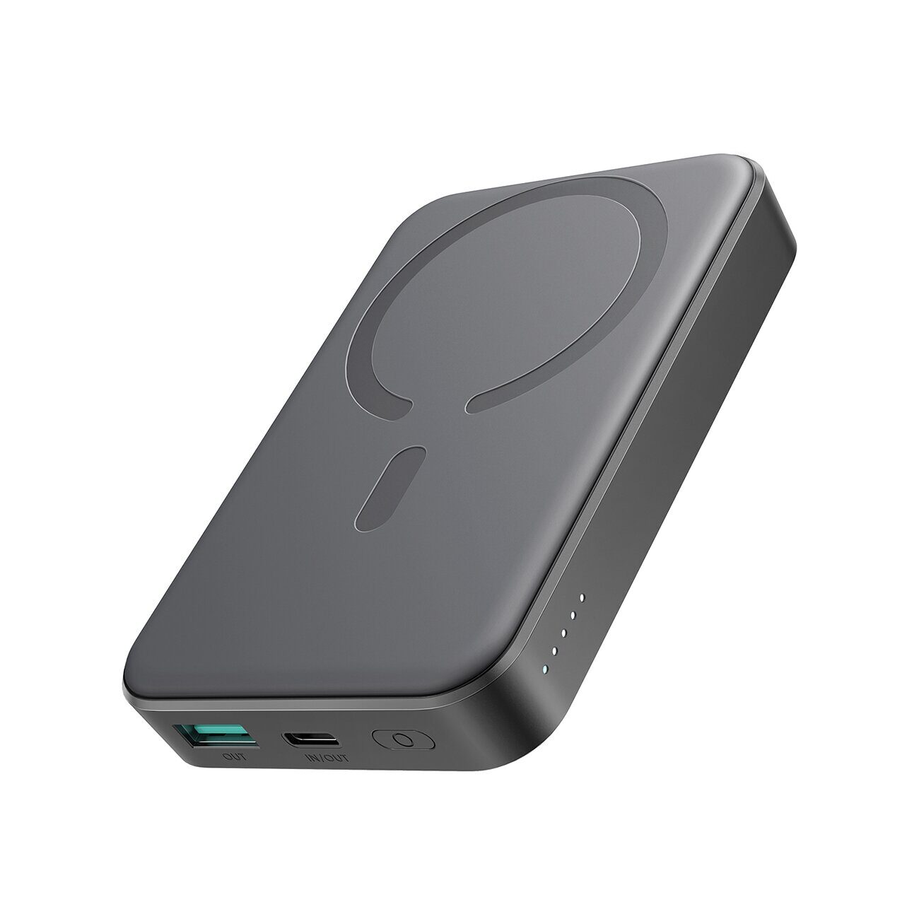 Joyroom JR-W020 20W 10000mAh MagSafe Power Bank + USB-C - USB-C 0.25m Cable - Black