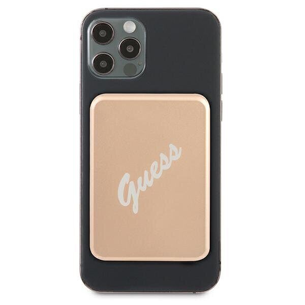 Guess Inductive Power Bank 5W GUPBMSVSLG 3000mAh gold/gold MagSafe - imagine 2