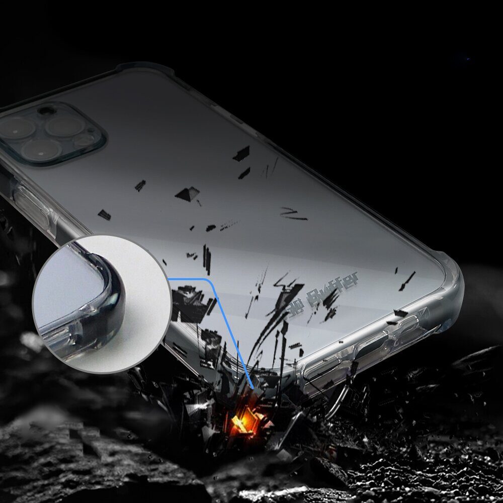 Bestsuit 6in1 set for iPhone 13 mini case / tempered glass flexi / back housing protector film / camera lens tempered glass / cloths / aplicator (D30 Buffer) - imagine 4