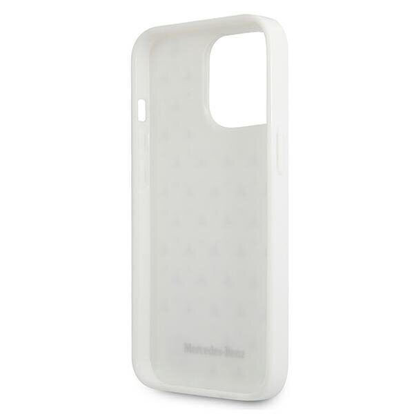 Mercedes Silver Stars Pattern Case for iPhone 13 Pro / iPhone 13 - White - imagine 7