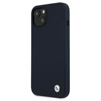 BMW Silicone Signature Case for iPhone 13 mini - Navy Blue
