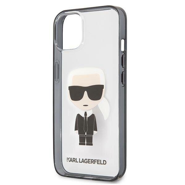 Karl Lagerfeld Iconik Karl Case for iPhone 13 mini - Transparent - imagine 6