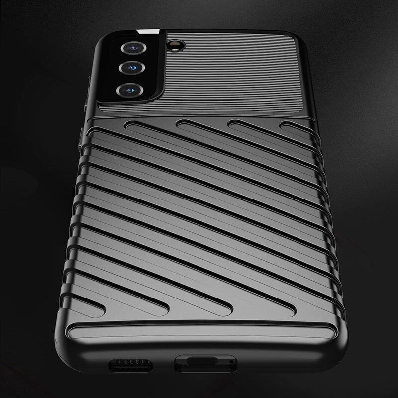 Thunder Case flexible armored cover for Samsung Galaxy S22 + (S22 Plus) blue - imagine 5