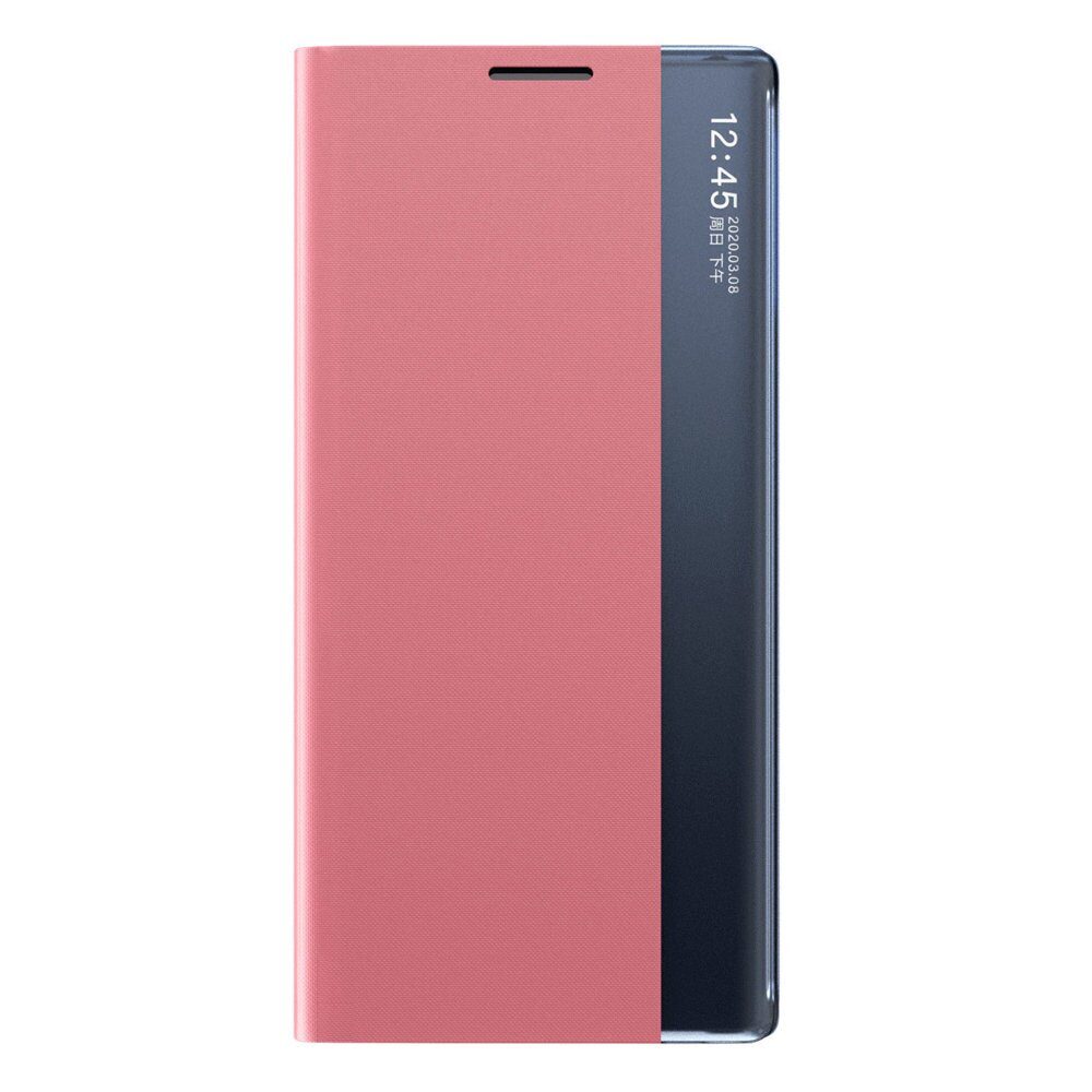 New Sleep Case cover with a stand function for Samsung Galaxy A03s (166.5) pink - imagine 2