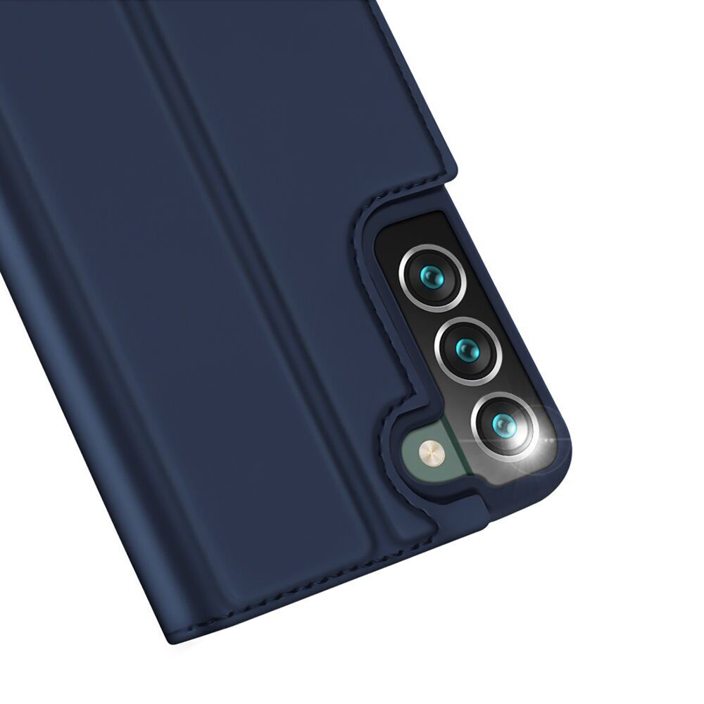 Dux Ducis Skin Pro Holster Cover Flip Cover for Samsung Galaxy S22 + (S22 Plus) blue - imagine 3