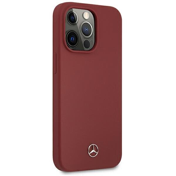 Mercedes Silicone Line Case for iPhone 13 Pro Max - Red - imagine 4
