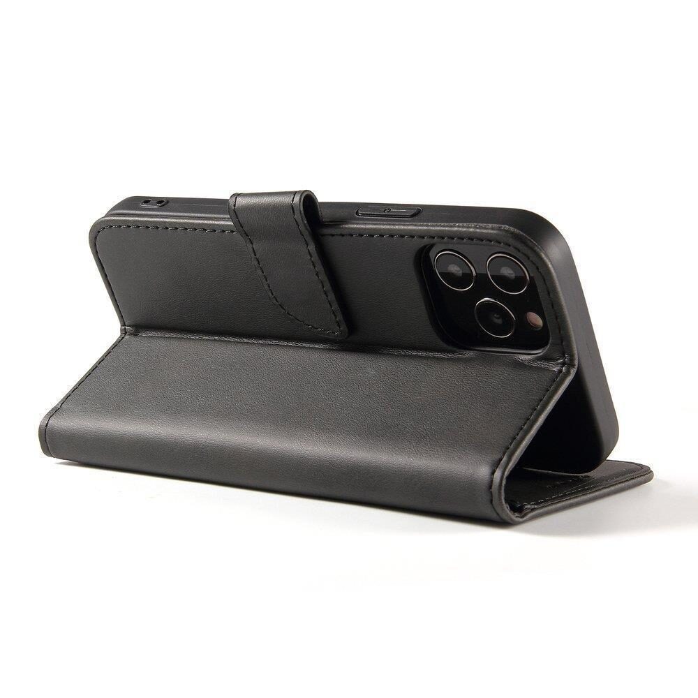 Magnet Case elegant case cover case with a flap and stand function Honor Magic3 Pro black - imagine 4