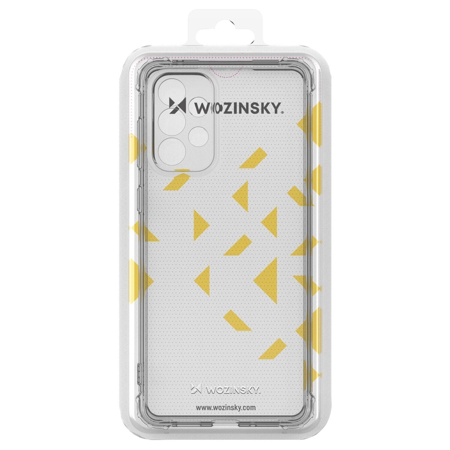 Wozinsky Anti Shock Armored Case for Samsung Galaxy A73 transparent - imagine 5