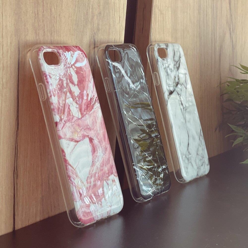 Wozinsky Marble TPU cover gel marble for Samsung Galaxy A03s (166.5) black - imagine 8