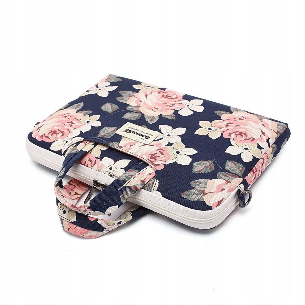 Canvaslife Briefcase Laptop Bag 15-16'' - White/Pink - imagine 6