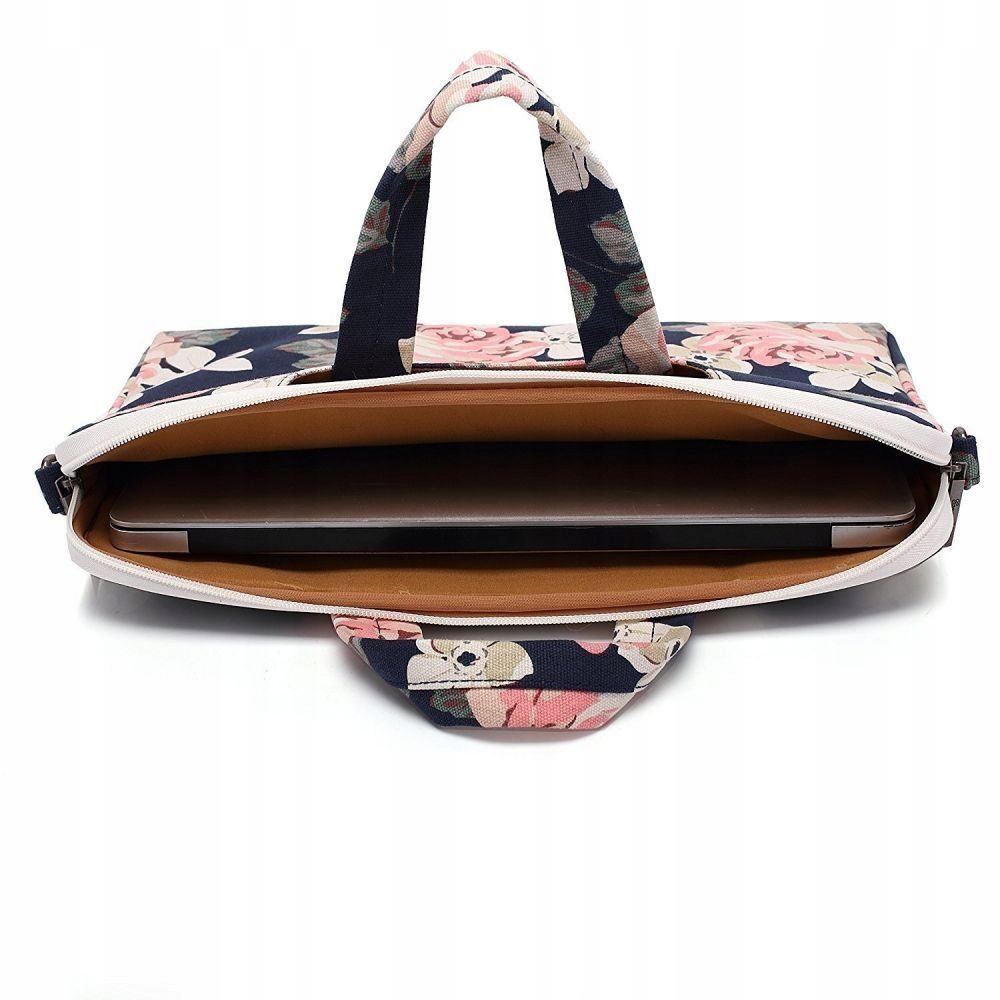 Canvaslife Briefcase Laptop Bag 15-16'' - White/Pink - imagine 7