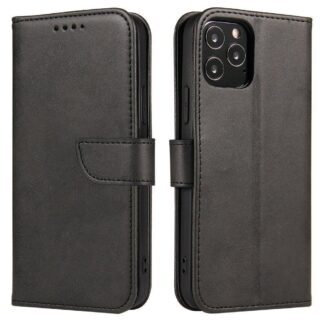 Magnet Case elegant case case cover with a flap and stand function for Motorola Moto G Stylus 2022 black