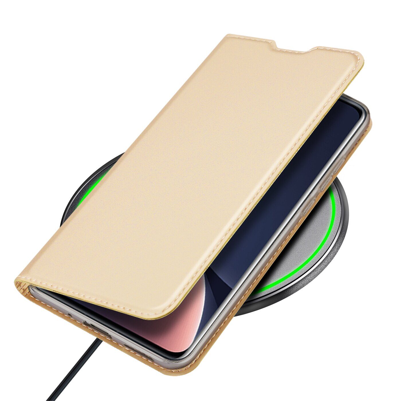 Dux Ducis Skin Pro Holster Cover Flip Cover for Xiaomi 12 Pro gold - imagine 7