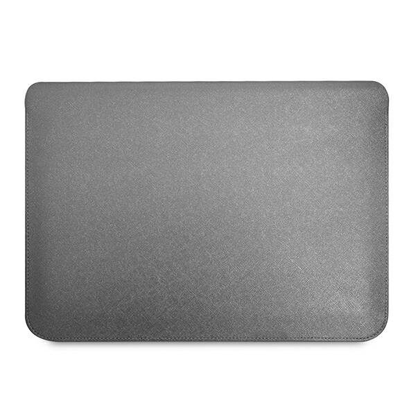 Guess Saffiano Triangle Logo case for a 14" laptop - silver - imagine 3