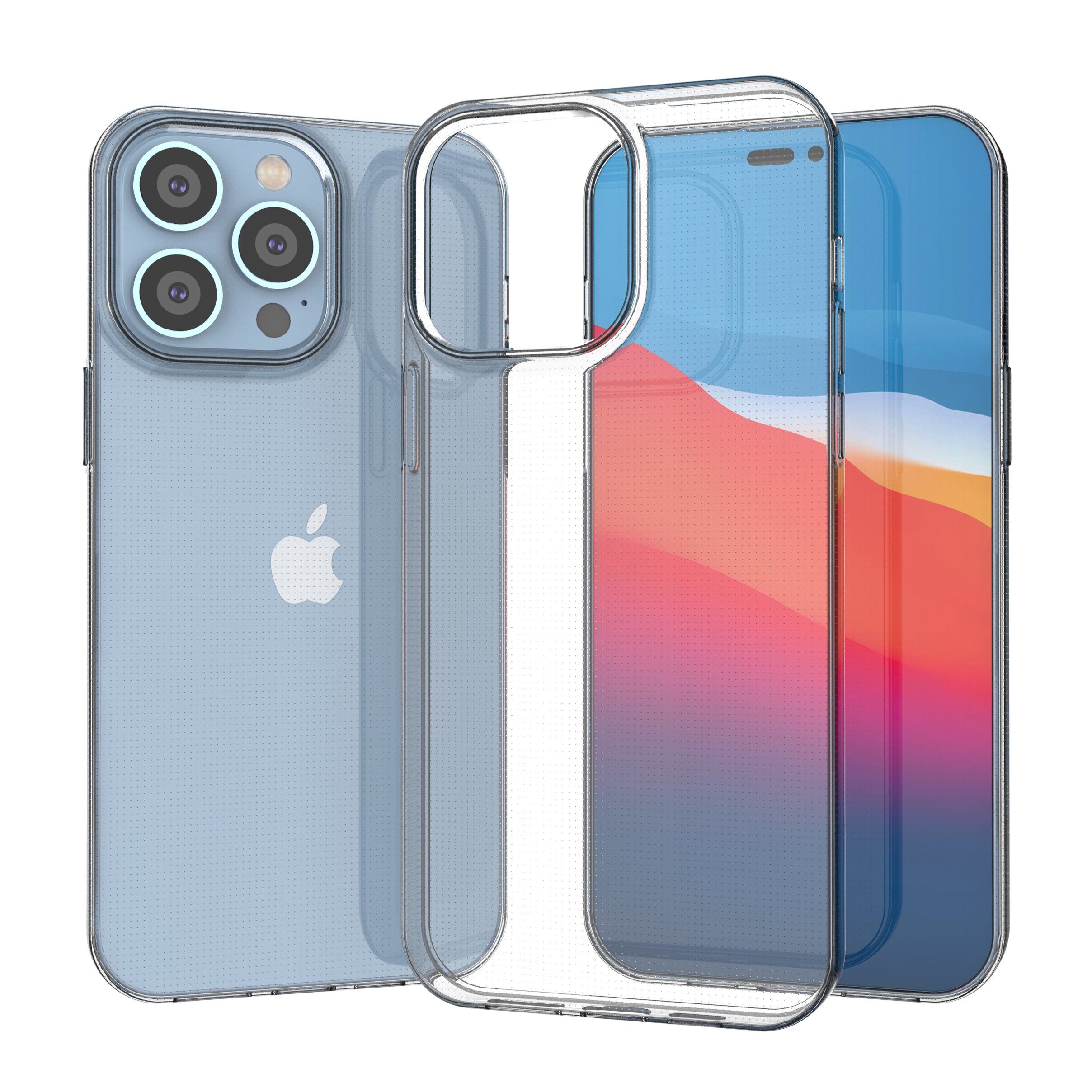 Ultra Clear 0.5mm iPhone 14 Pro Max cover gel transparent - imagine 4