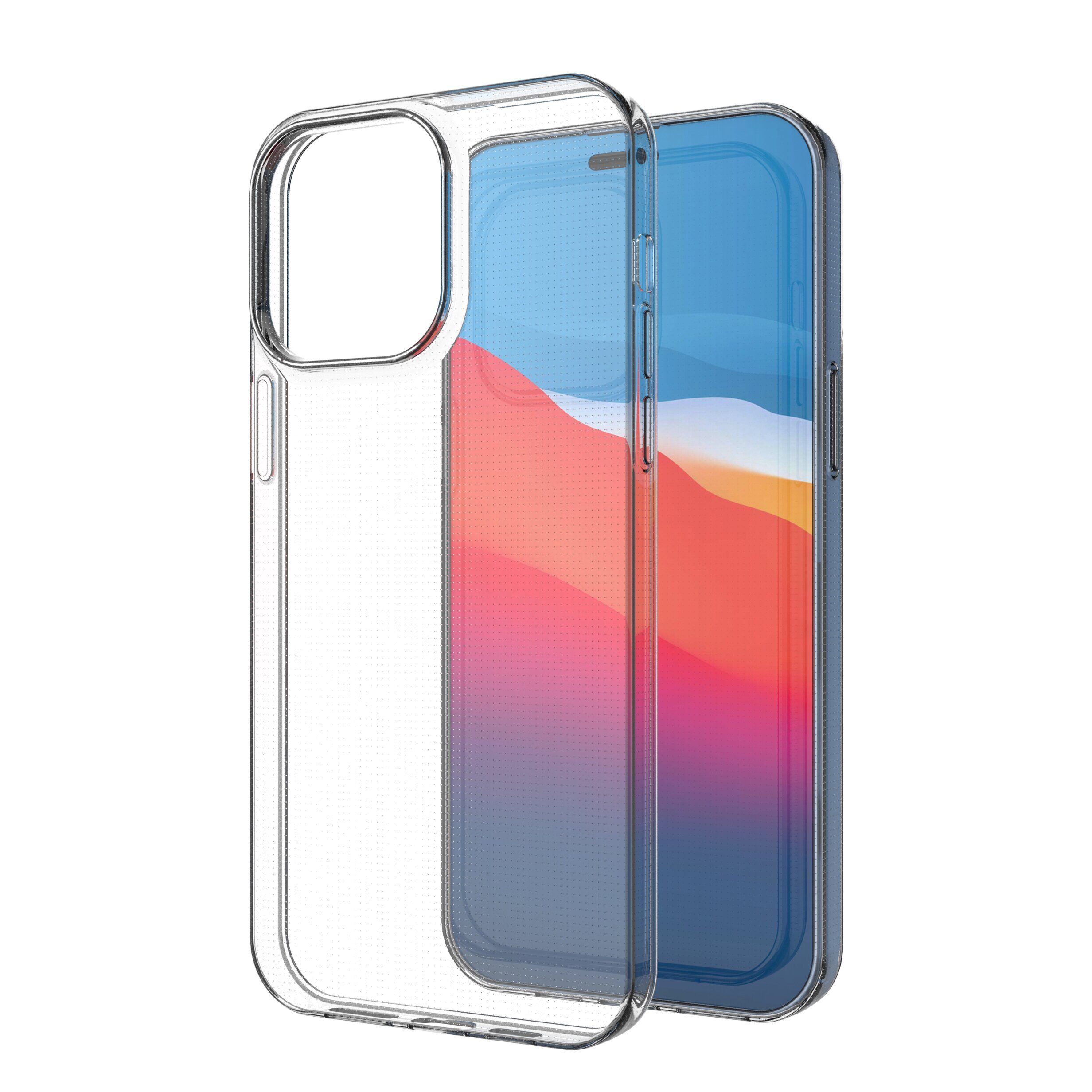 Ultra Clear 0.5mm iPhone 14 Pro Max cover gel transparent - imagine 5
