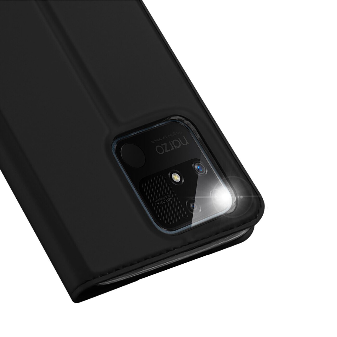 Dux Ducis Skin Pro Holster Cover with Flap Realme Narzo 50A black - imagine 9