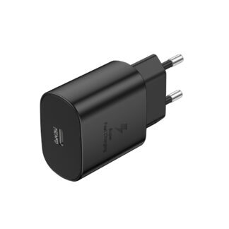 FONENG EU51 USB-C GaN Charger (25W) (SAMSUNG SUPER FAST CHARGE) BLACK