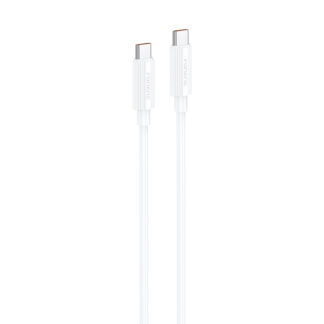 FONENG XS07 1.2M Cable (60W) Type-C TO Type-C WHITE
