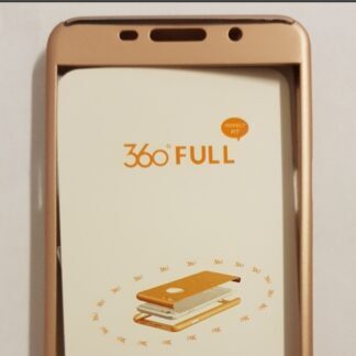 Husa 360 Grade Plastic + Glass Samsung Galaxy S5 (g900), Gold