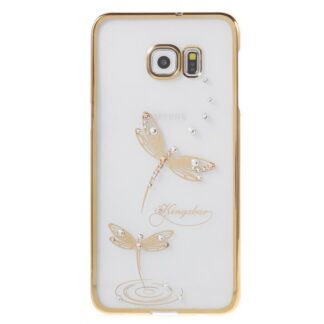 Husa Clear Diamonds Tpu Lg X Power Butterfly