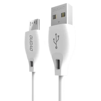 Dudao cable micro USB cable 2.4A 2m white (L4M 2m white)